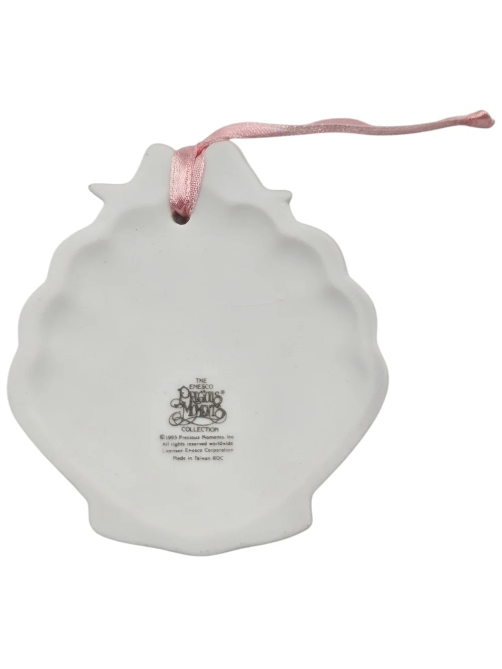 Precious Moments 1994 Porcelain Bisque Christmas Ornament